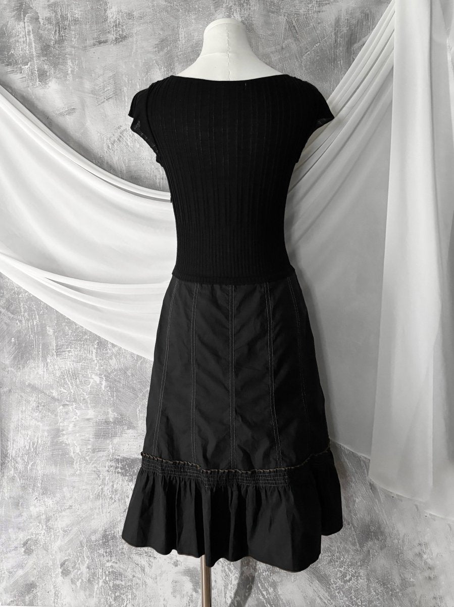 Enrecre Knit Dress - MIDNIGHT FAE