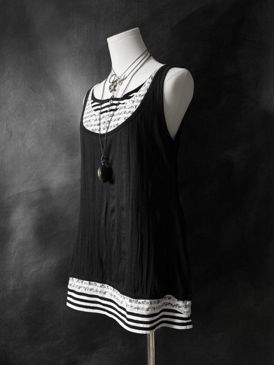 Epàtant Layered Tunic - MIDNIGHT FAE