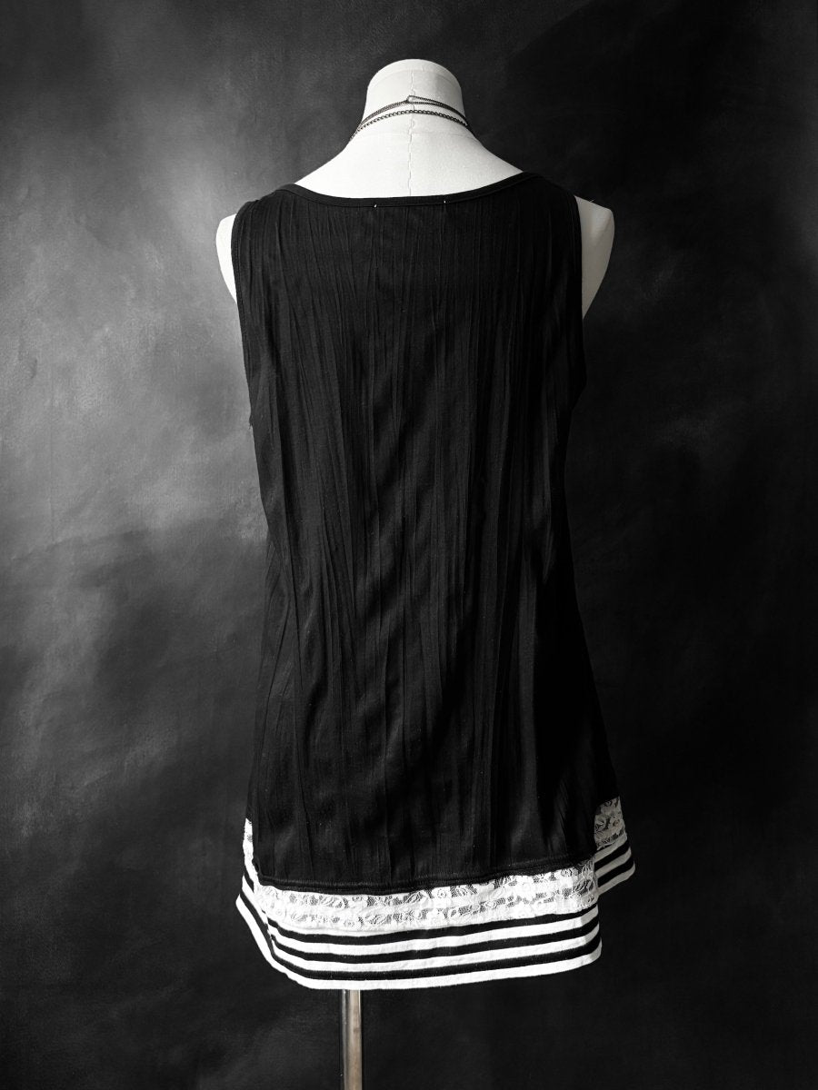 Epàtant Layered Tunic - MIDNIGHT FAE