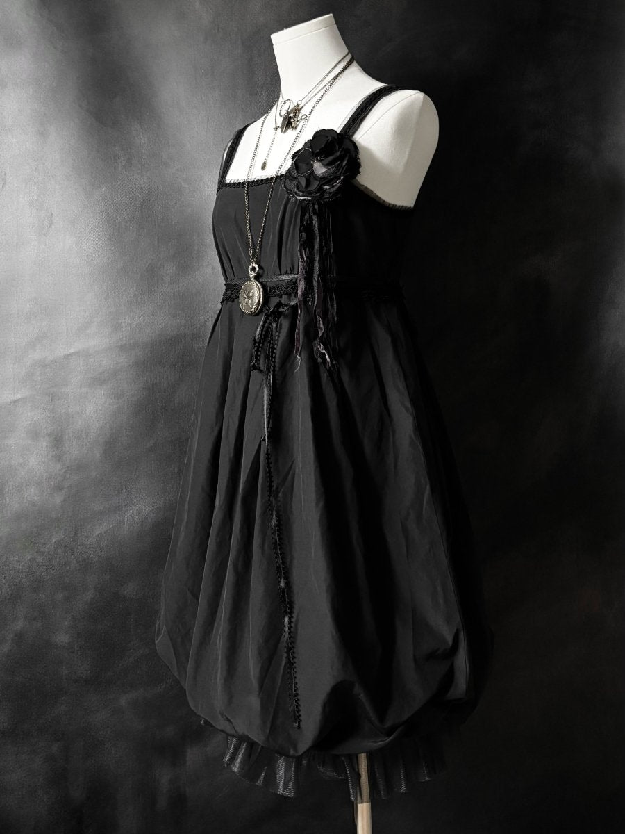 Ephemera Babydoll Dress - MIDNIGHT FAE