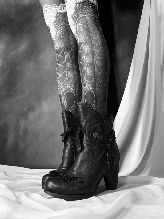 Essence Ankle Boots - MIDNIGHT FAE