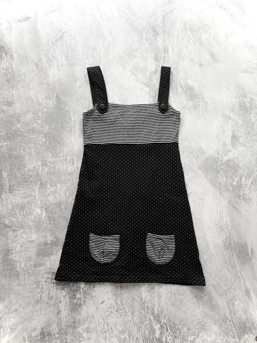 Evie Polkadot Tunic - MIDNIGHT FAE