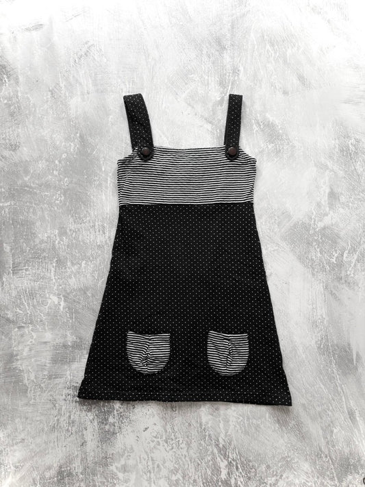 Evie Polkadot Tunic - MIDNIGHT FAE