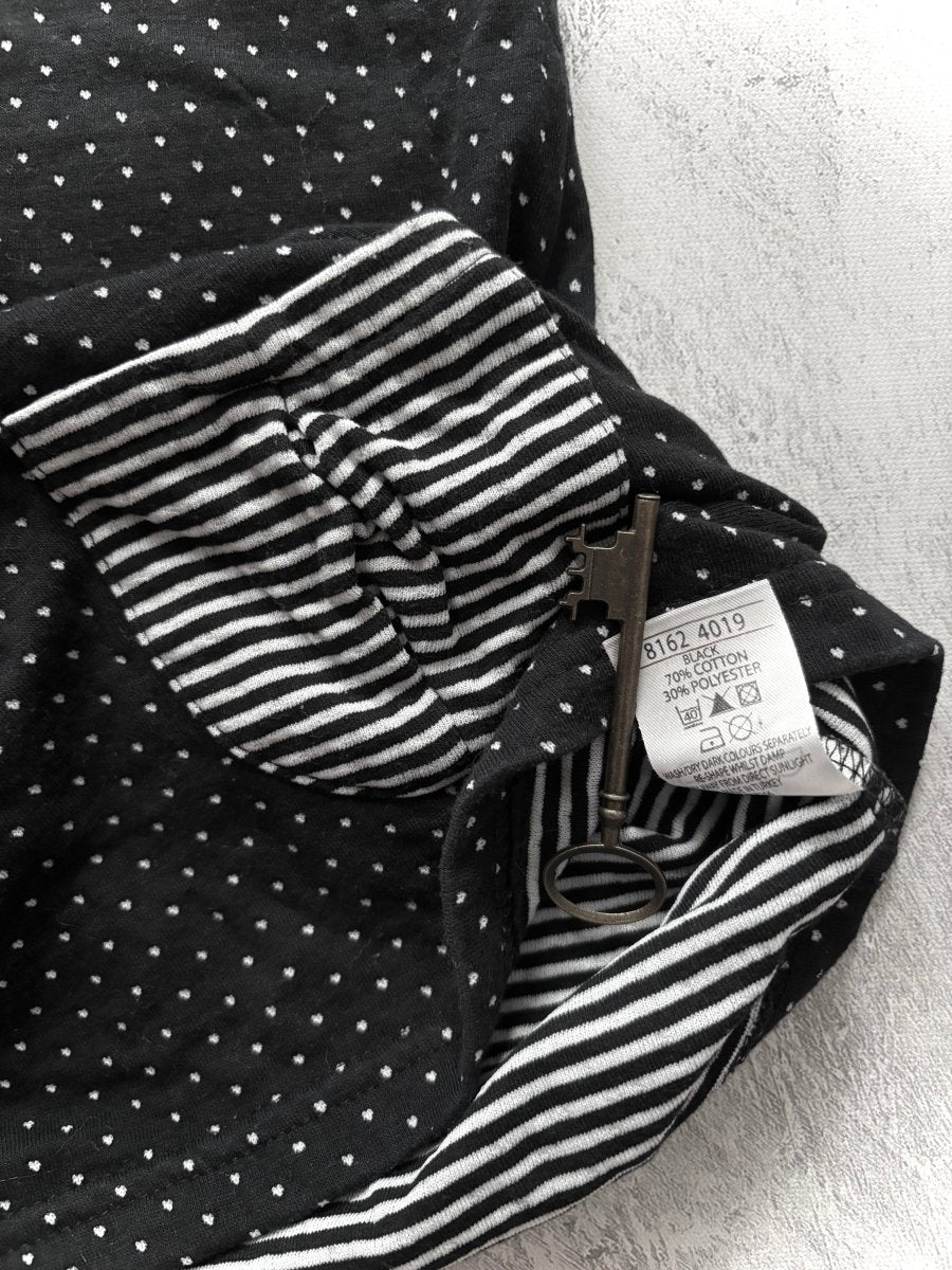 Evie Polkadot Tunic - MIDNIGHT FAE