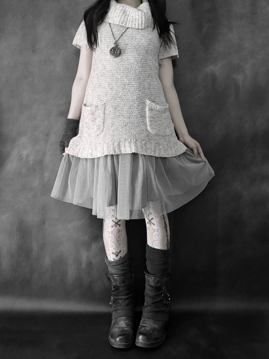 Exocet Knit Tunic - MIDNIGHT FAE