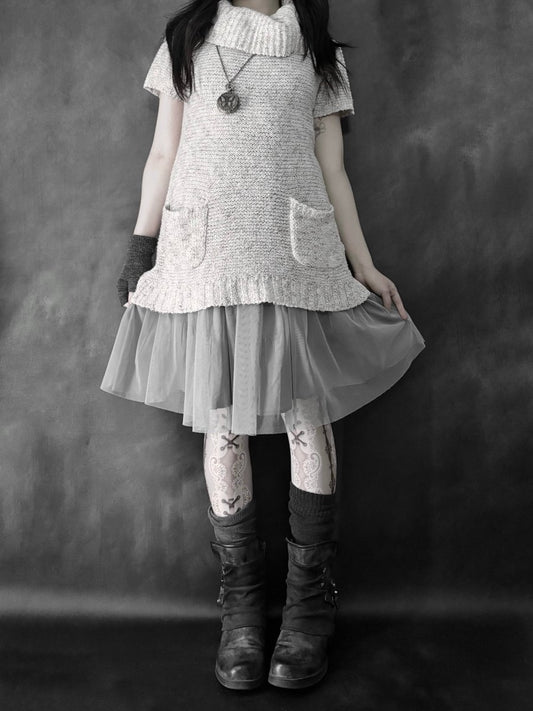 Exocet Knit Tunic - MIDNIGHT FAE