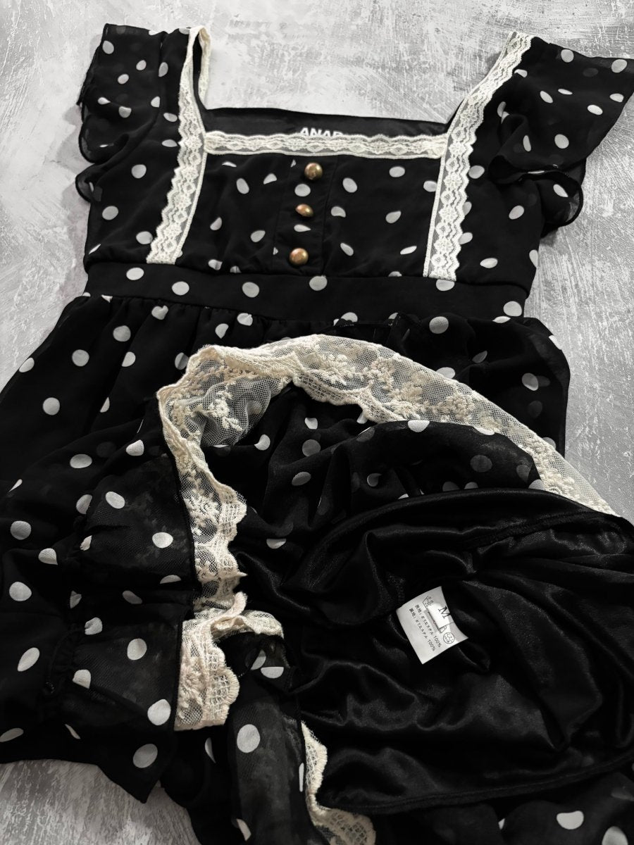 Fantasia Babydoll Dress - MIDNIGHT FAE