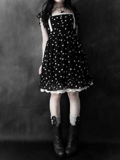 Fantasia Babydoll Dress - MIDNIGHT FAE