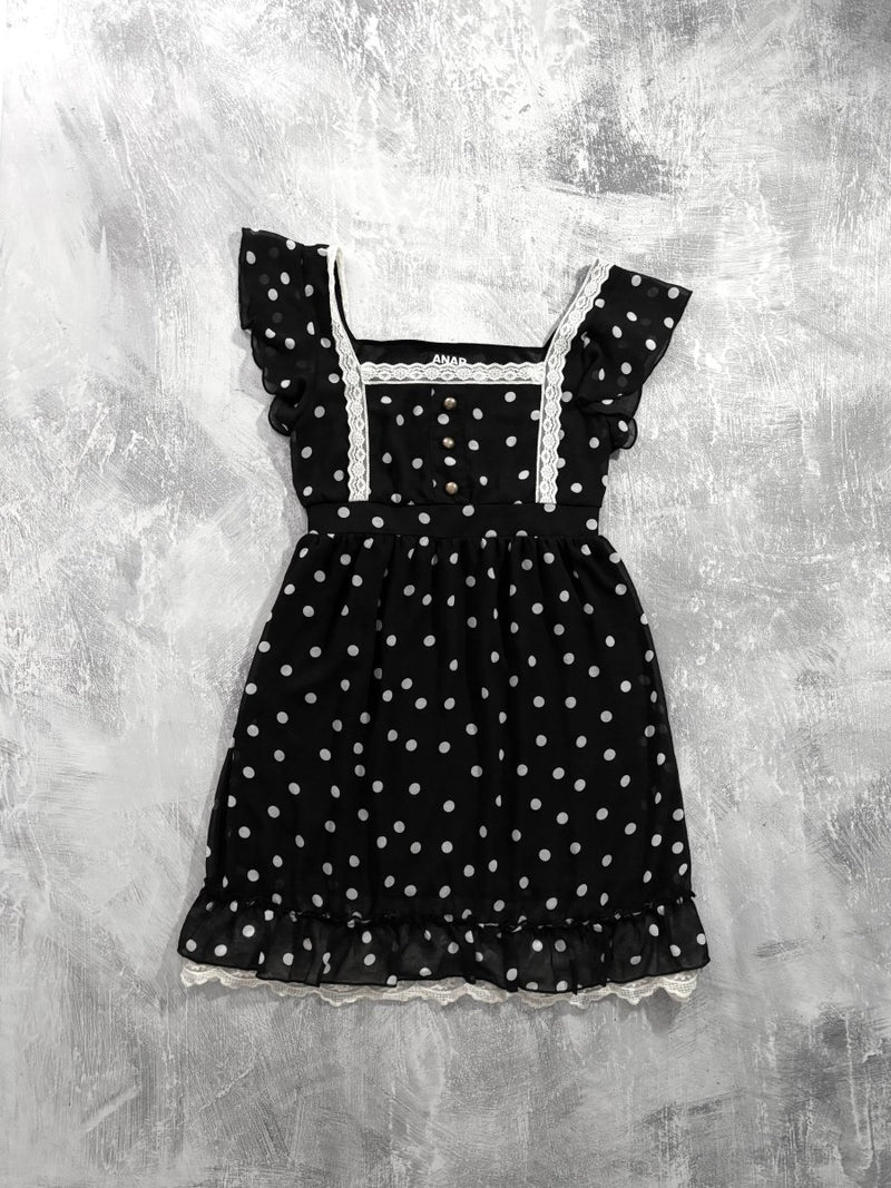 Fantasia Babydoll Dress - MIDNIGHT FAE