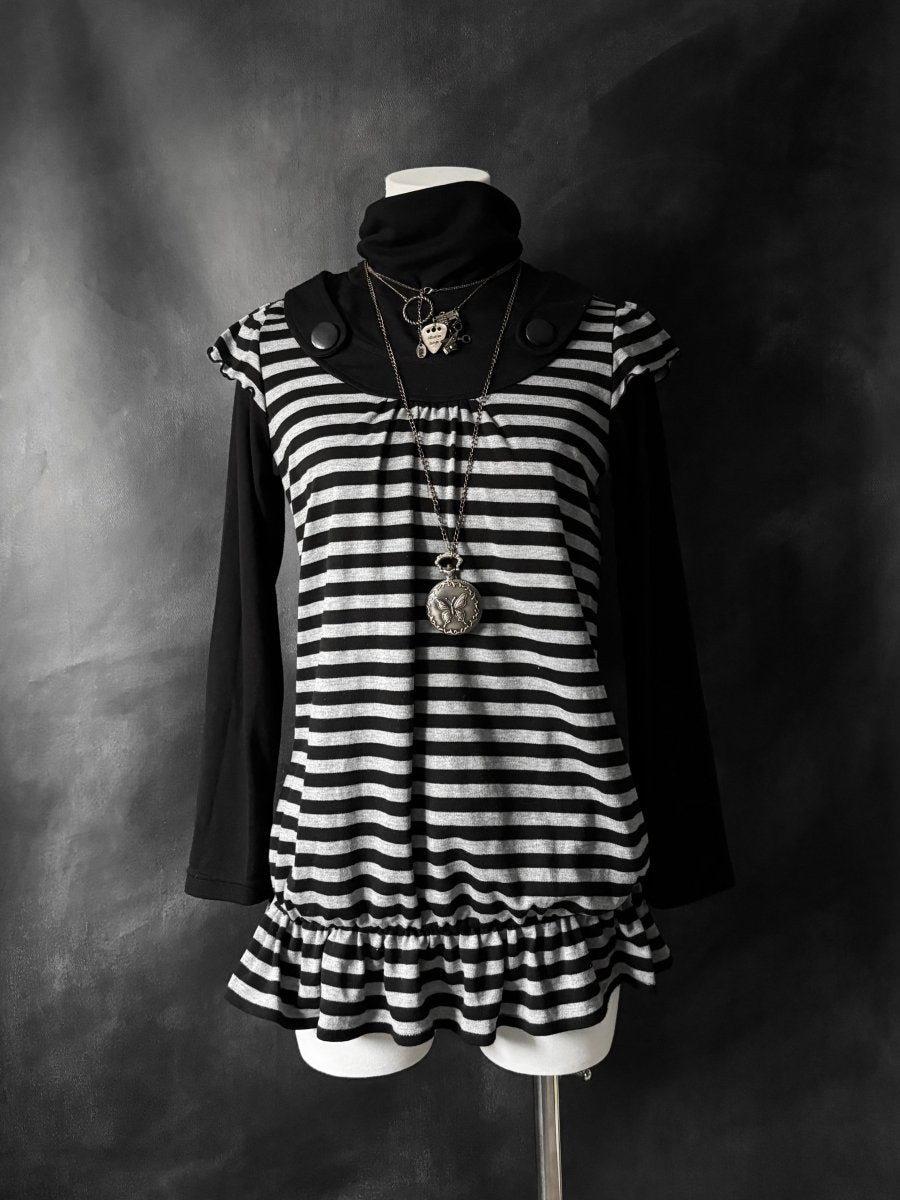 Fata Layered Tunic - MIDNIGHT FAE