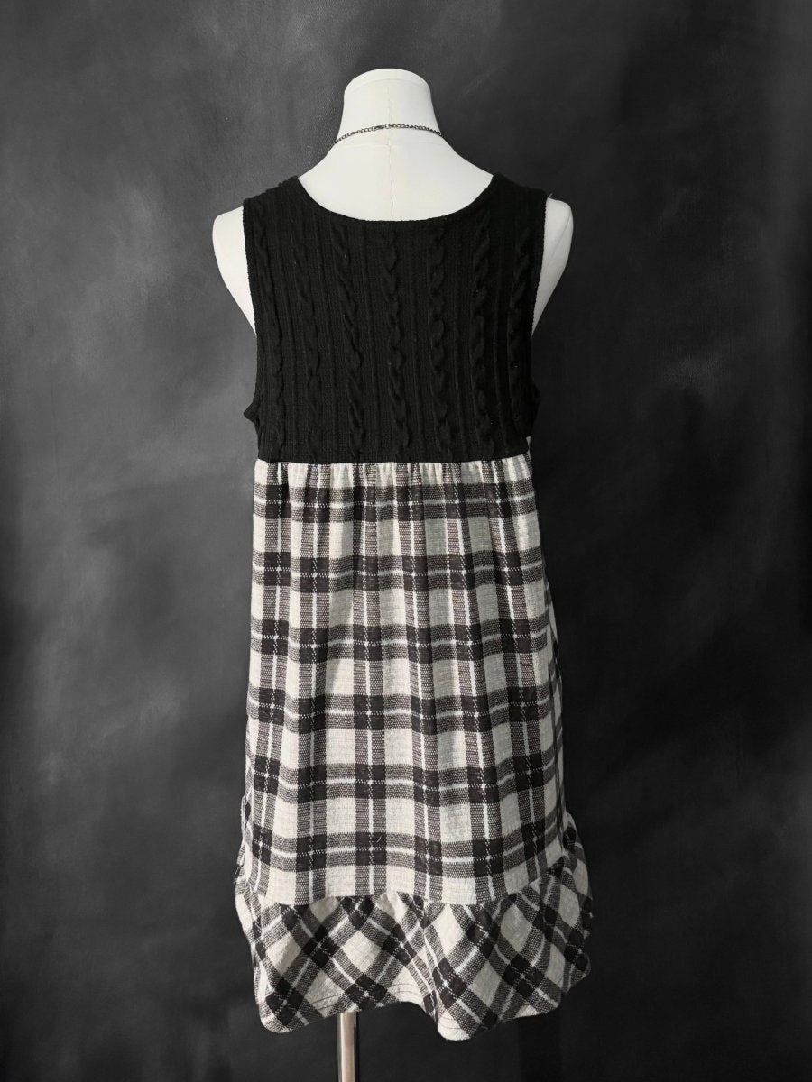 Fern Plaid Tunic - MIDNIGHT FAE
