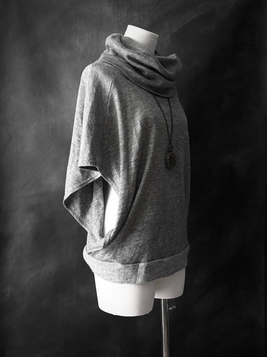 Fireside Slouchy Top - MIDNIGHT FAE