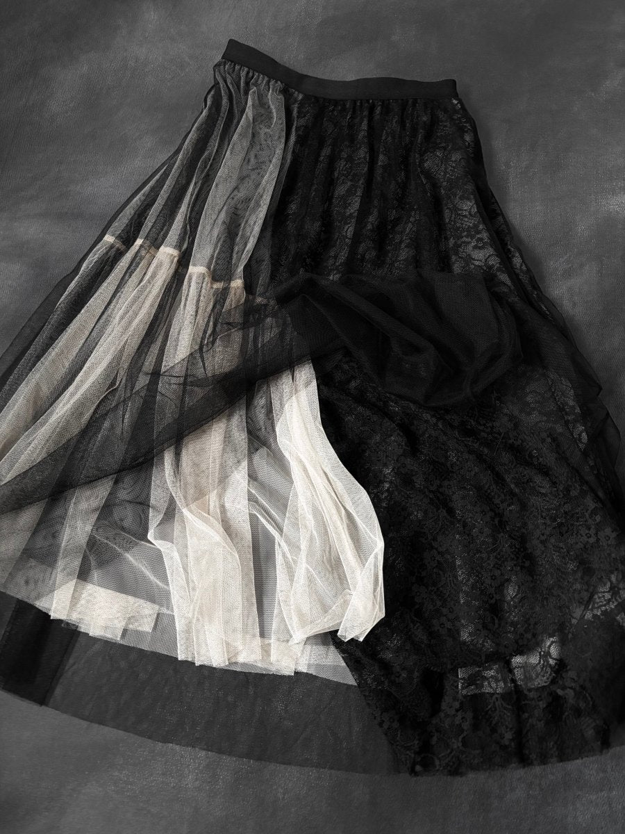 Fissure Tulle Skirt (BNWT) - MIDNIGHT FAE