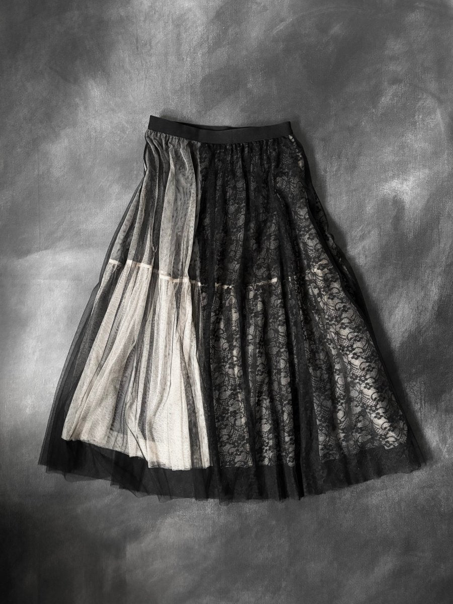 Fissure Tulle Skirt (BNWT) - MIDNIGHT FAE