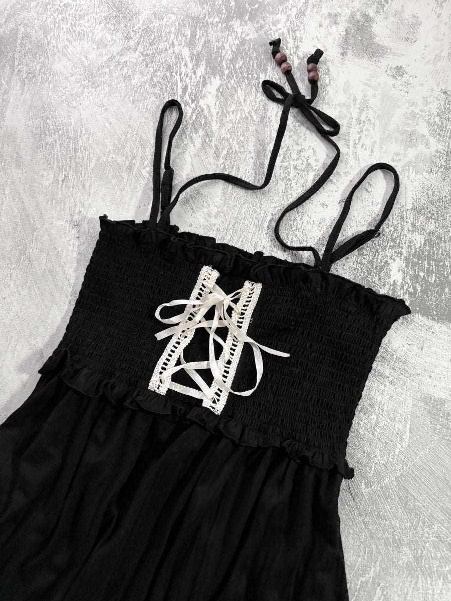 Foggia Maxi Dress - MIDNIGHT FAE