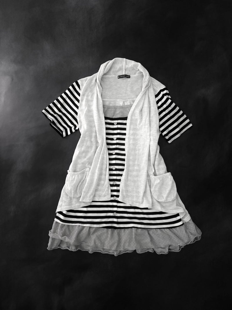 Forage Layered Dress - MIDNIGHT FAE