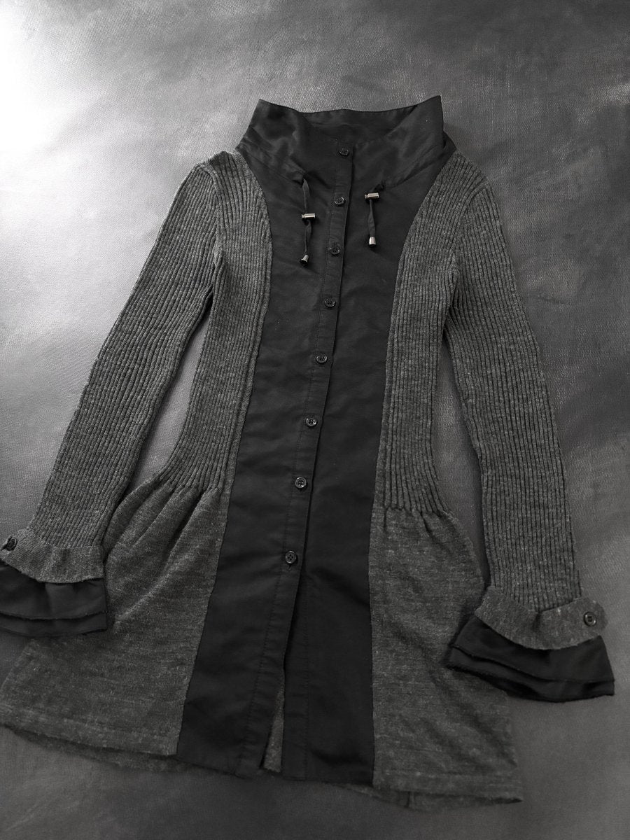 Forensic Knit Tunic - MIDNIGHT FAE