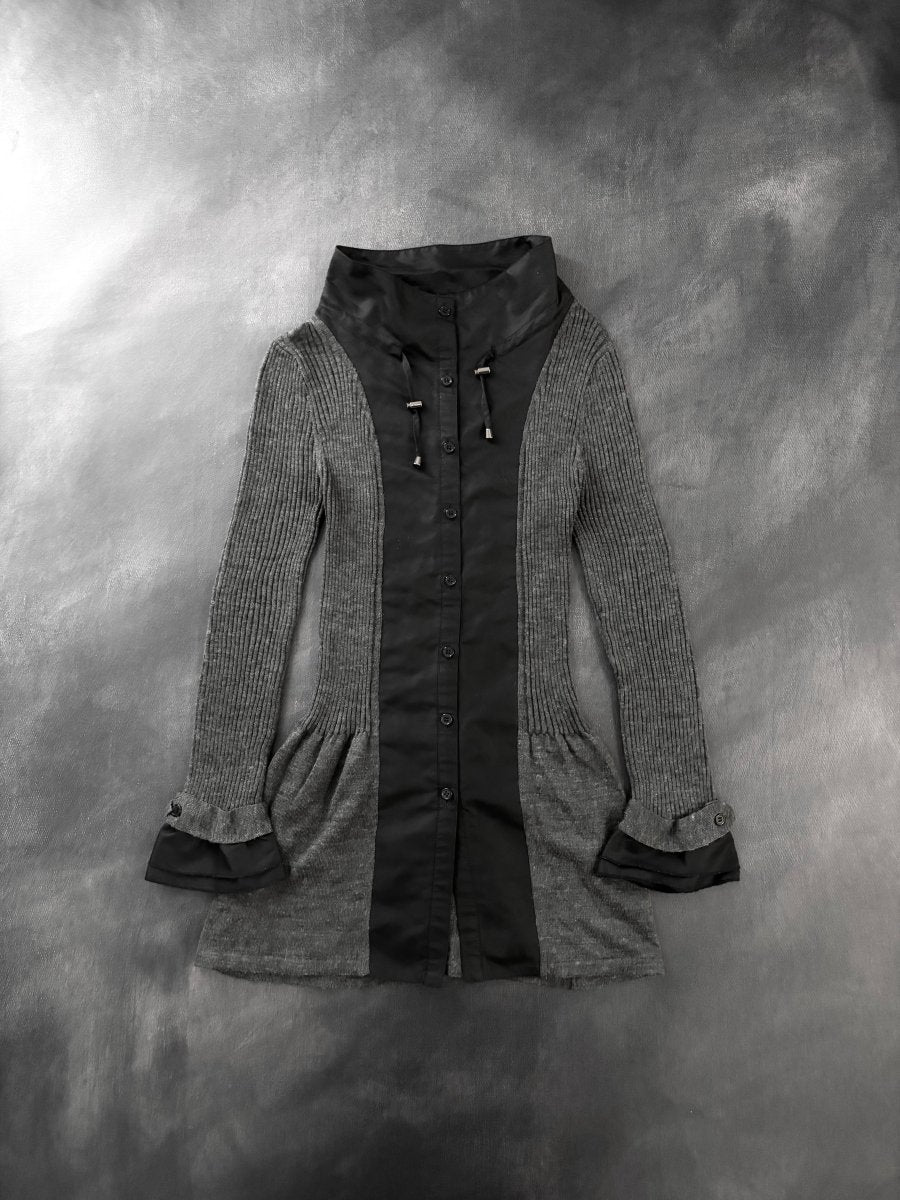 Forensic Knit Tunic - MIDNIGHT FAE