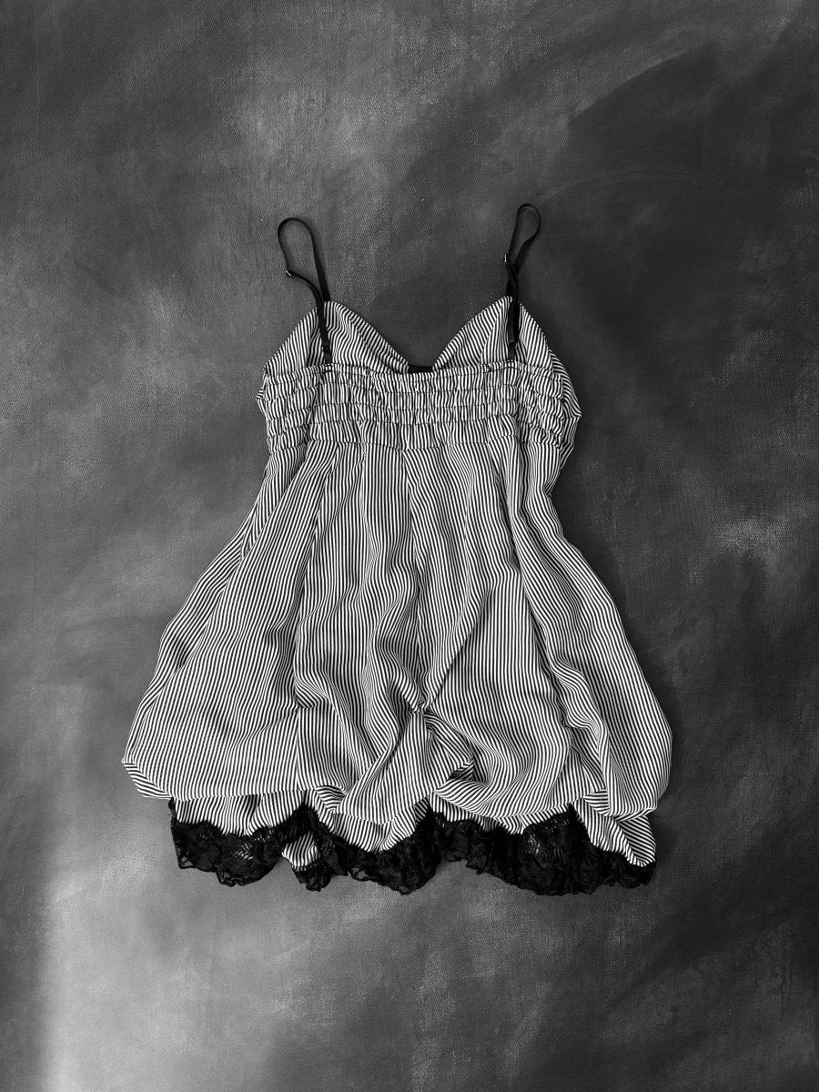 Fugue Babydoll Dress - MIDNIGHT FAE