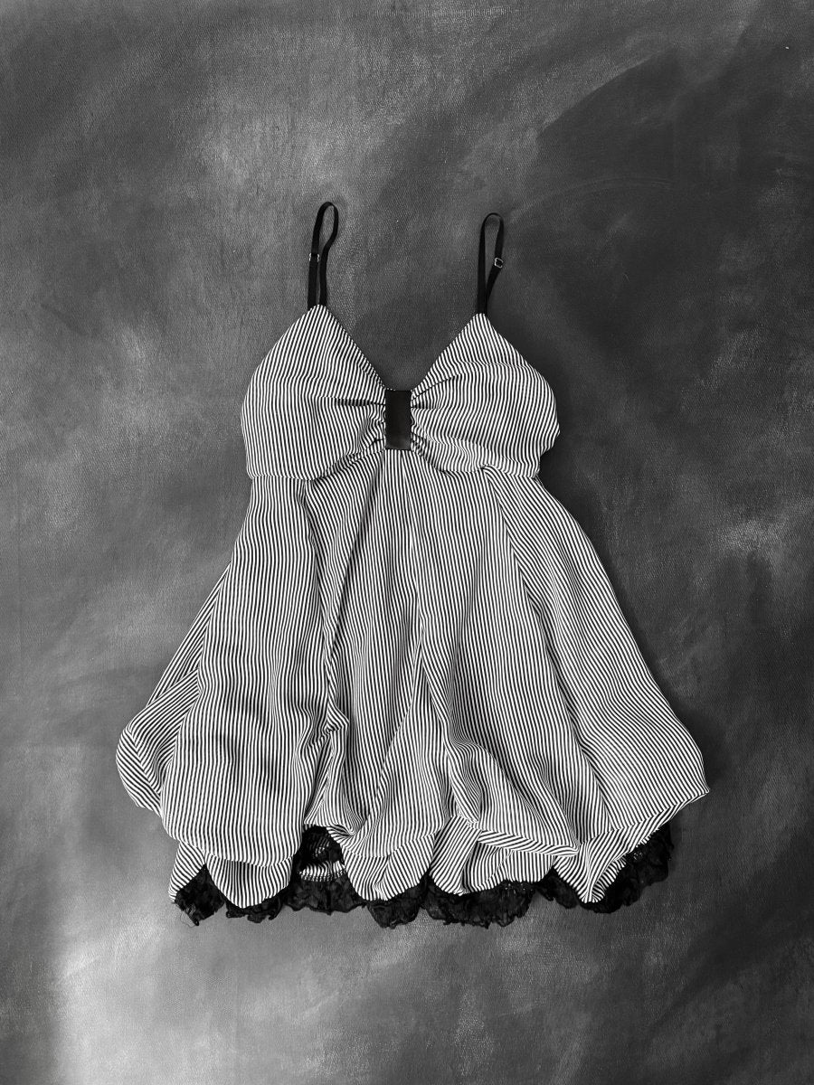 Fugue Babydoll Dress - MIDNIGHT FAE
