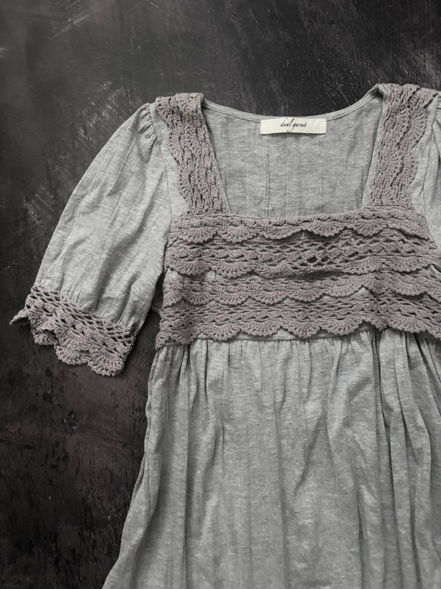 Garnet Babydoll Dress - MIDNIGHT FAE