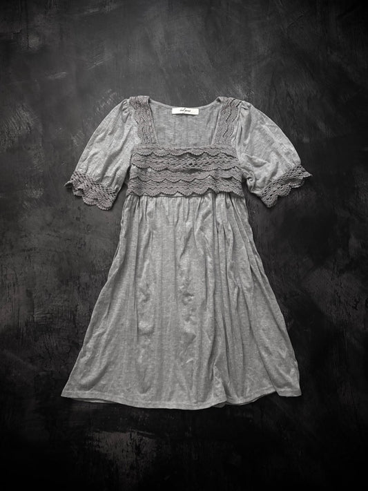 Garnet Babydoll Dress - MIDNIGHT FAE