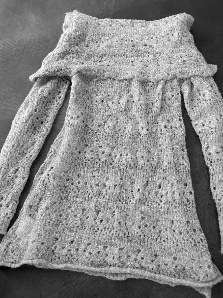 Ghost Sheer Knit - MIDNIGHT FAE