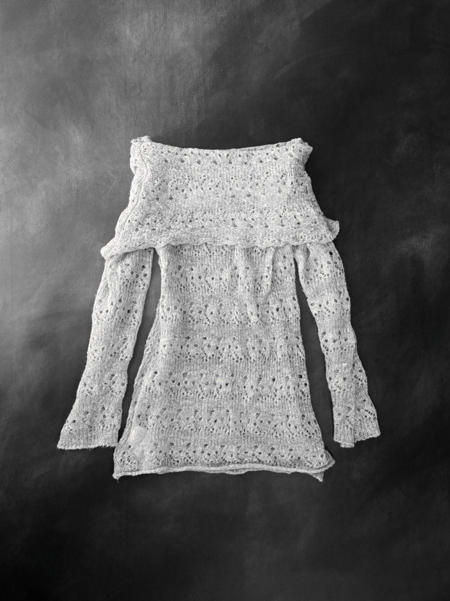 Ghost Sheer Knit - MIDNIGHT FAE