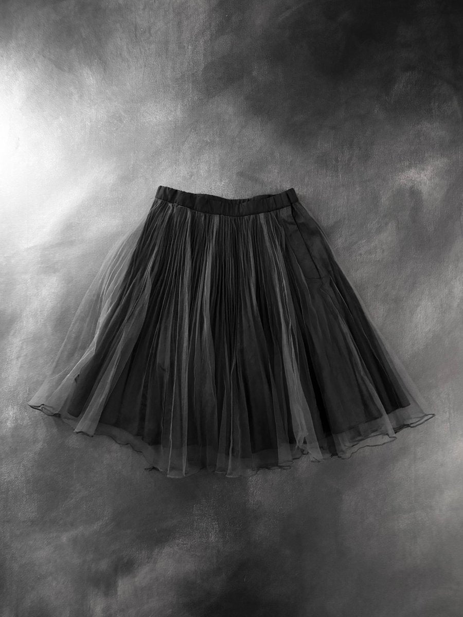 Ghost Tulle Skirt - MIDNIGHT FAE