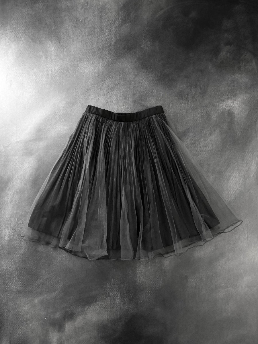 Ghost Tulle Skirt - MIDNIGHT FAE