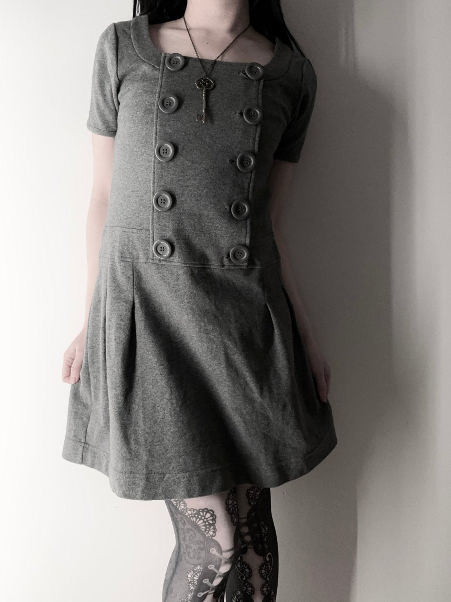 Gloom Mini Dress - MIDNIGHT FAE