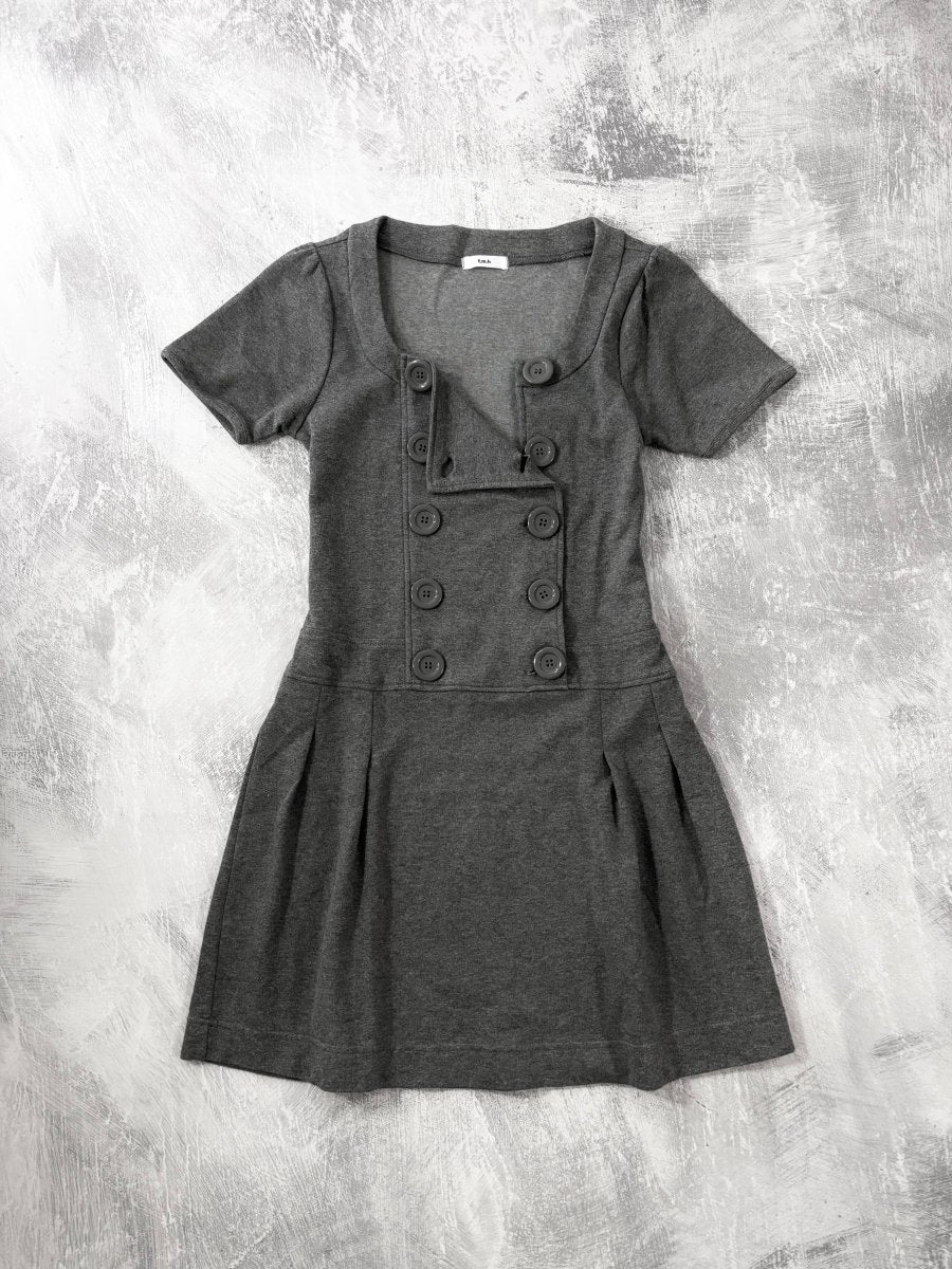 Gloom Mini Dress - MIDNIGHT FAE