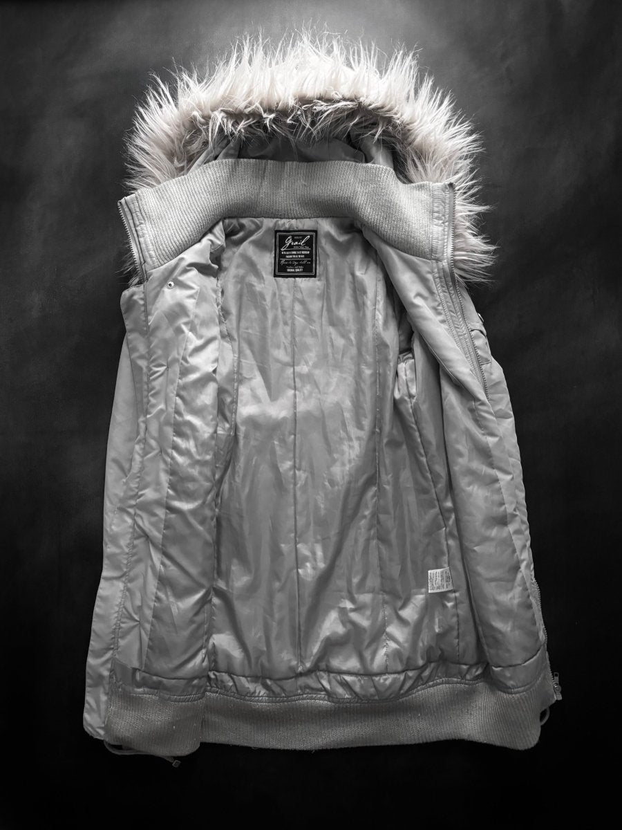 Grail Padded Coat - MIDNIGHT FAE