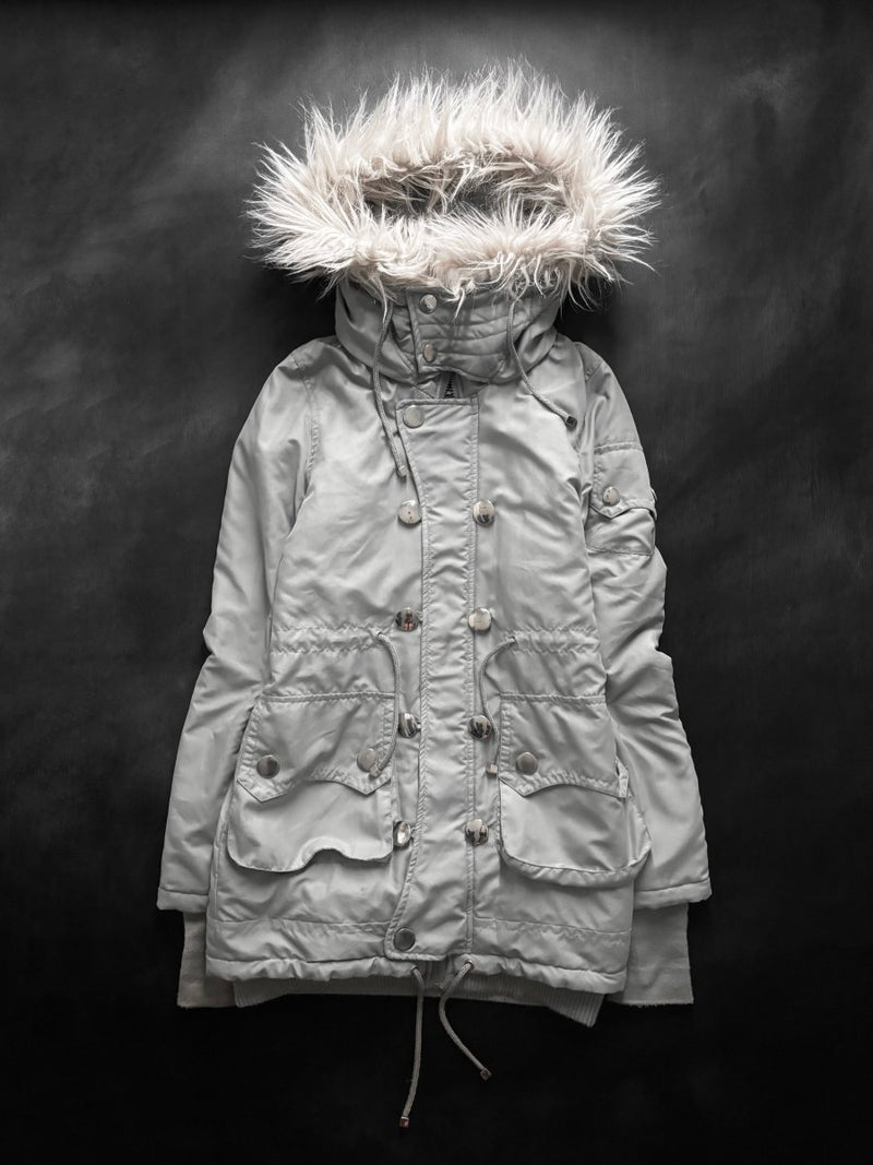 Grail Padded Coat - MIDNIGHT FAE