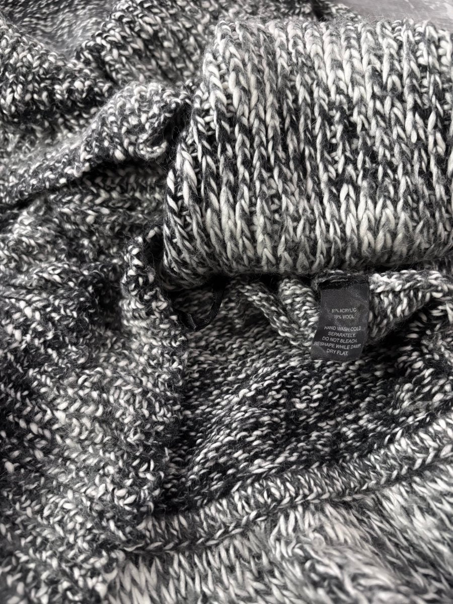 Graphite Knit Cardigan - MIDNIGHT FAE