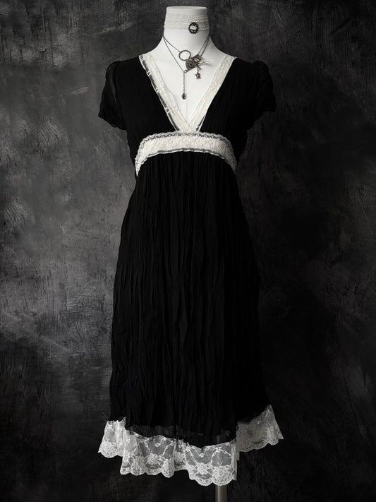 Grove Midi Dress - MIDNIGHT FAE
