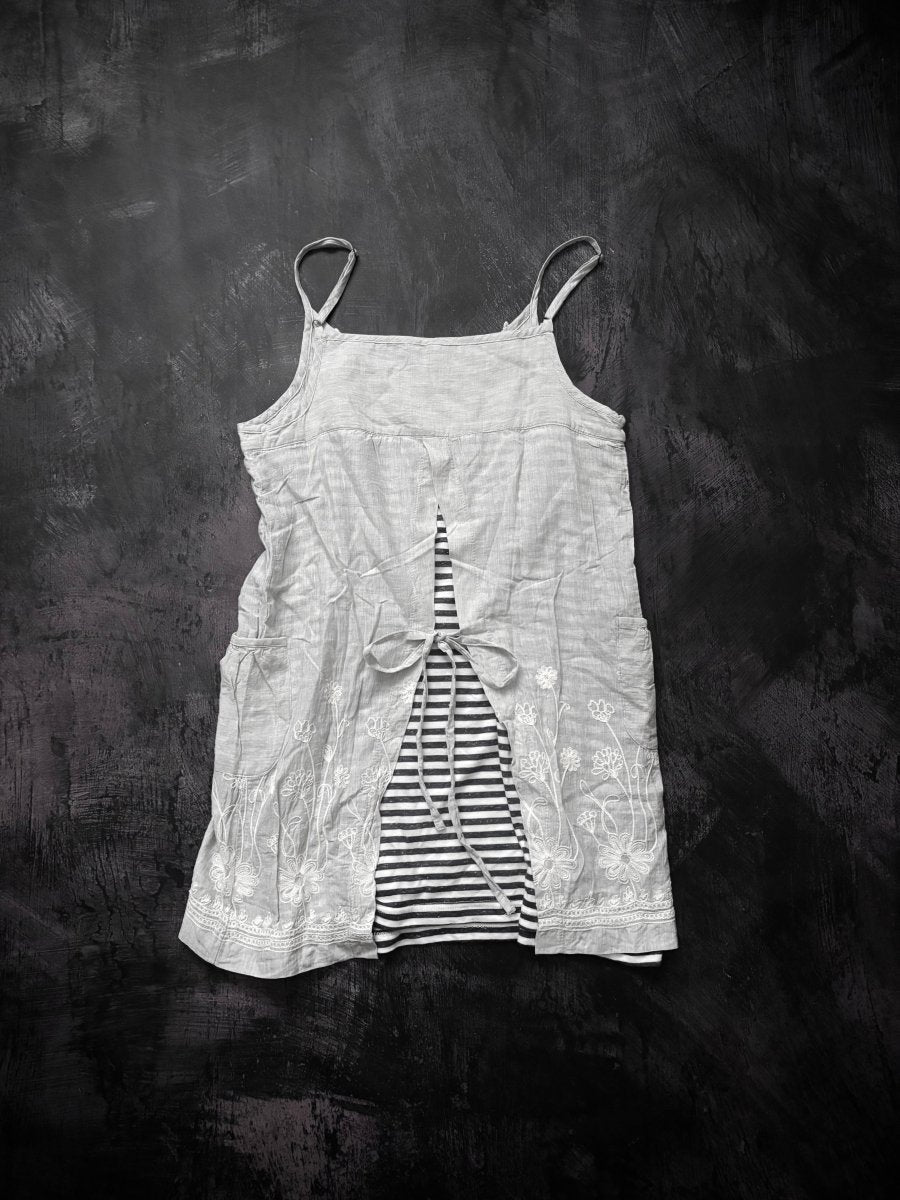 Habit Cotton Dress - MIDNIGHT FAE