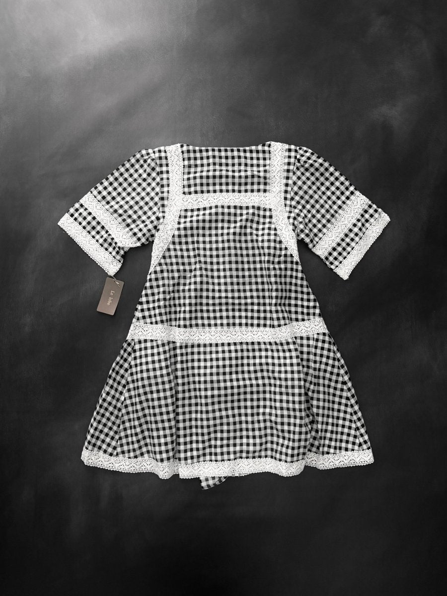 Hearth Plaid Dress (BNWT) - MIDNIGHT FAE