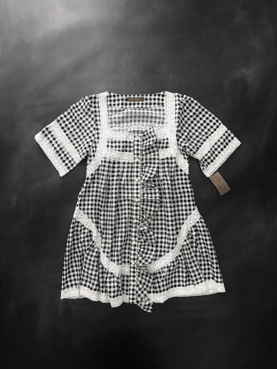 Hearth Plaid Dress (BNWT) - MIDNIGHT FAE