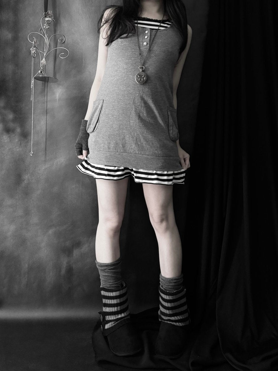 Honey Layered Tunic - MIDNIGHT FAE