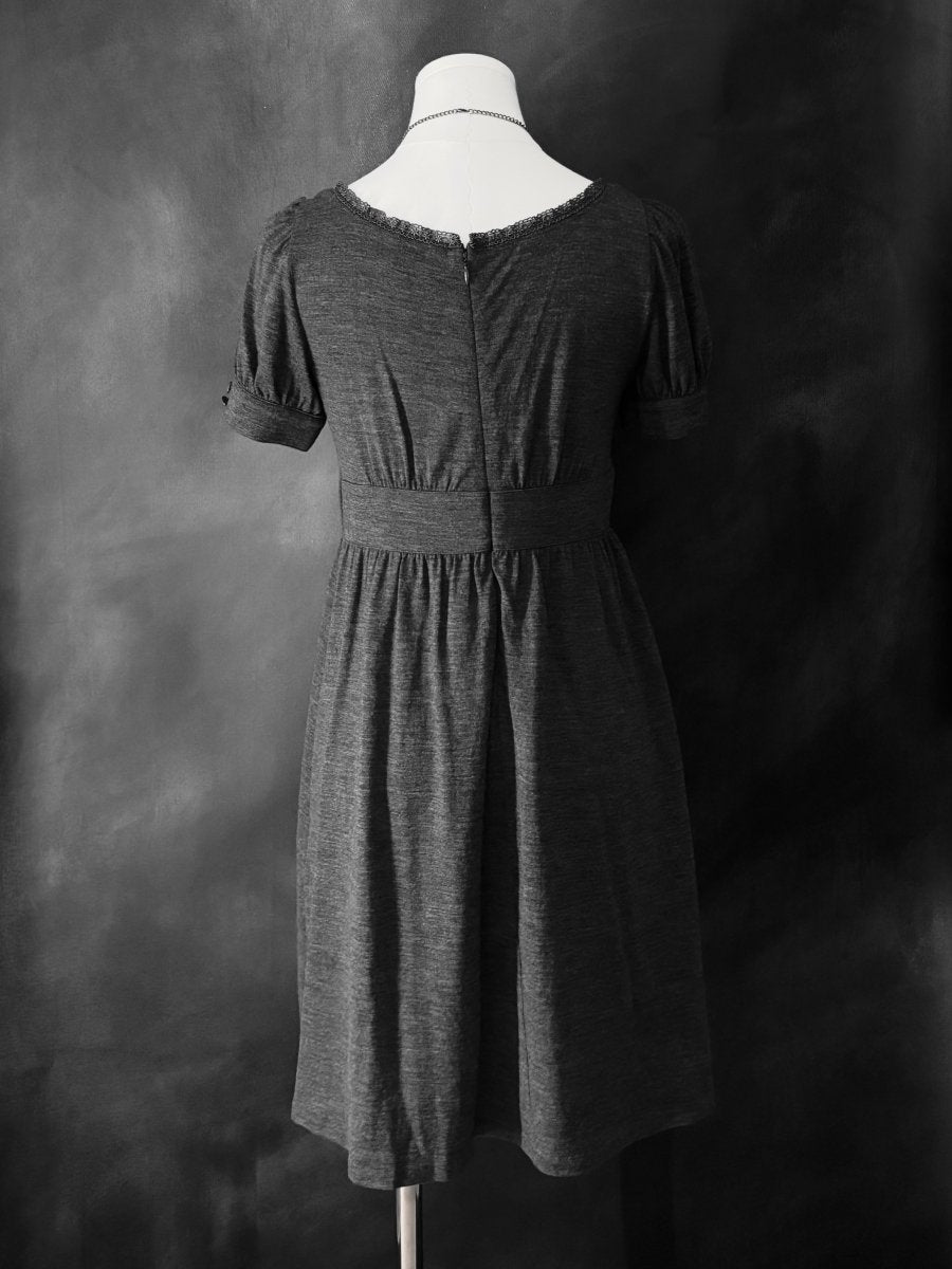 Hymn Babydoll Dress - MIDNIGHT FAE