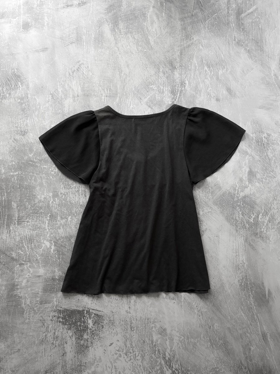 Ikka Babydoll Top - MIDNIGHT FAE