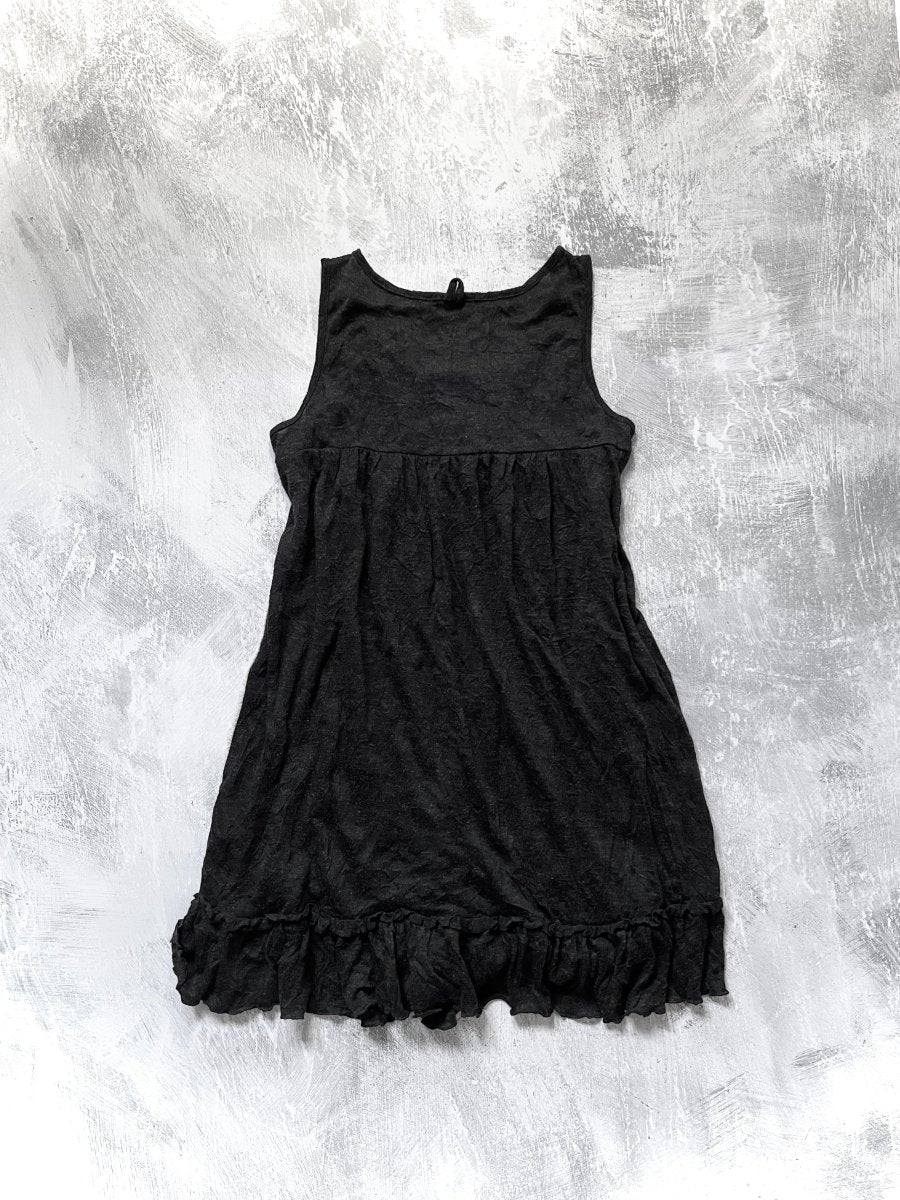 Infirmary Layered Dress - MIDNIGHT FAE