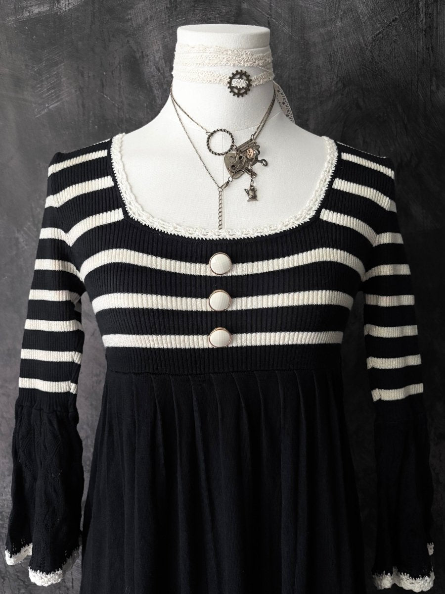 Ingni Knit Dress - MIDNIGHT FAE