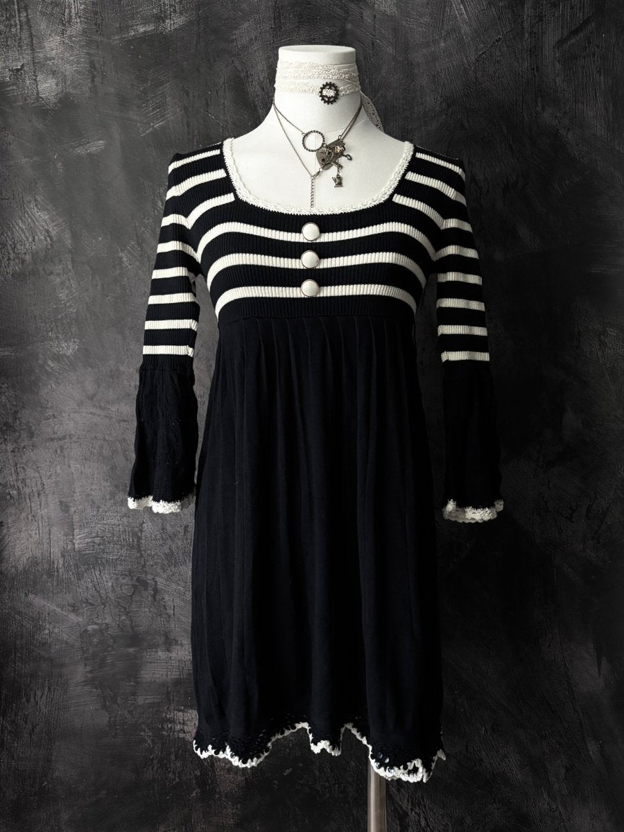 Ingni Knit Dress - MIDNIGHT FAE