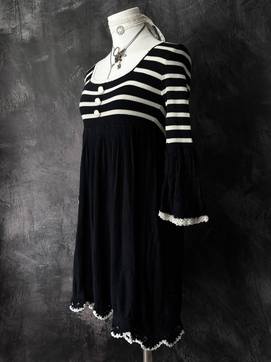 Ingni Knit Dress - MIDNIGHT FAE