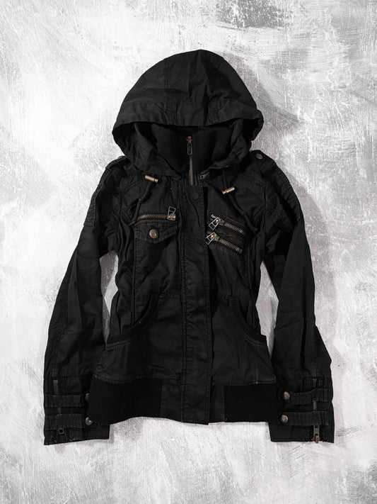 Ingni Rider Hoodie Jacket - MIDNIGHT FAE