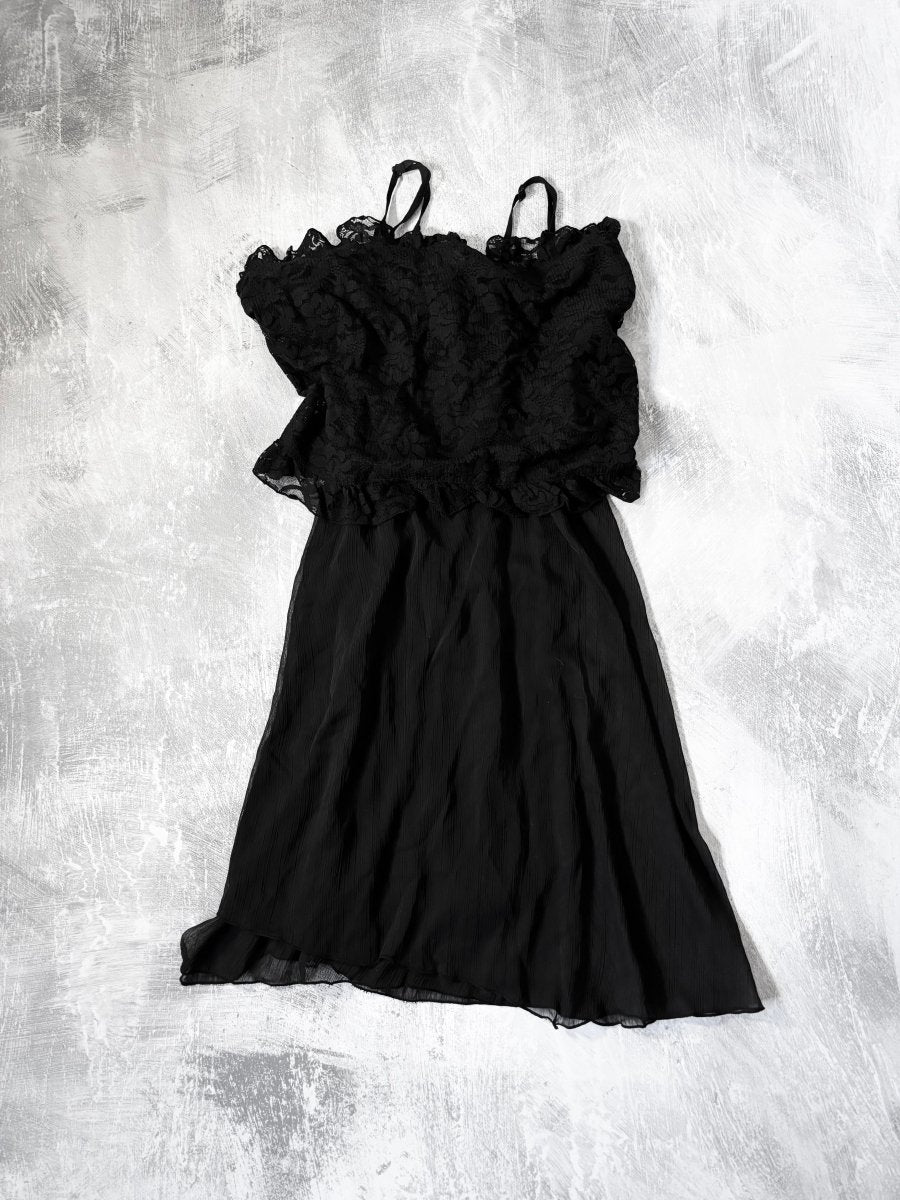 Ison Lace Dress Set - MIDNIGHT FAE