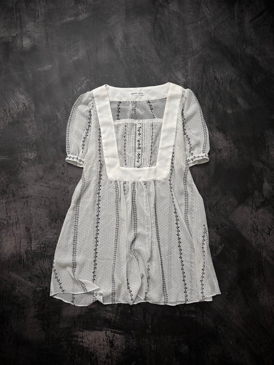 Ivy Babydoll Dress - MIDNIGHT FAE