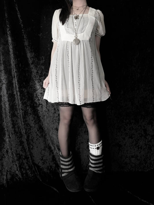 Ivy Babydoll Dress - MIDNIGHT FAE